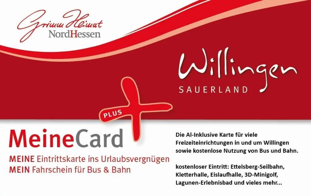 Apartments Zur Alten Post Inkl Meinecardplus Willingen  Exteriér fotografie
